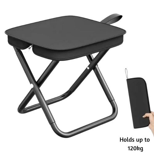 Portable folding stool