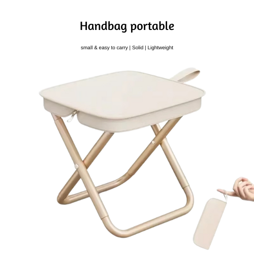 Portable folding stool